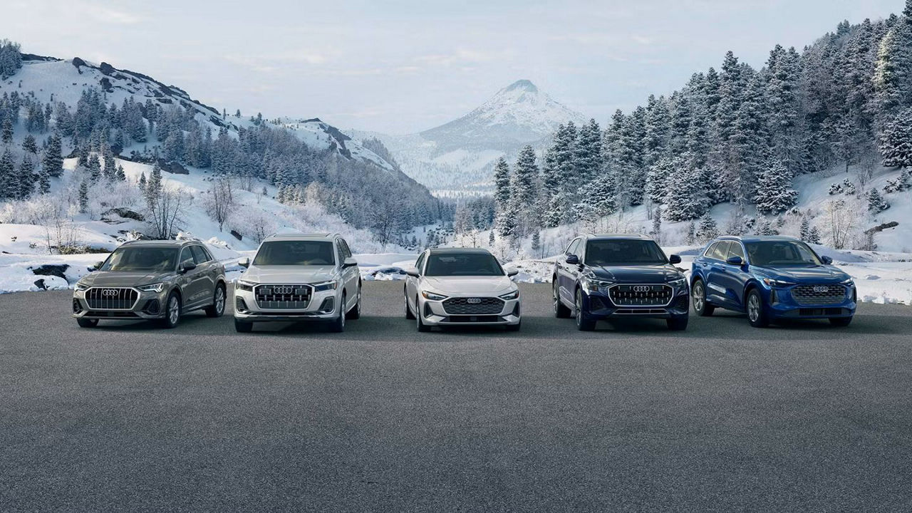 Auid tech checking the under panels of used Audi SUV
